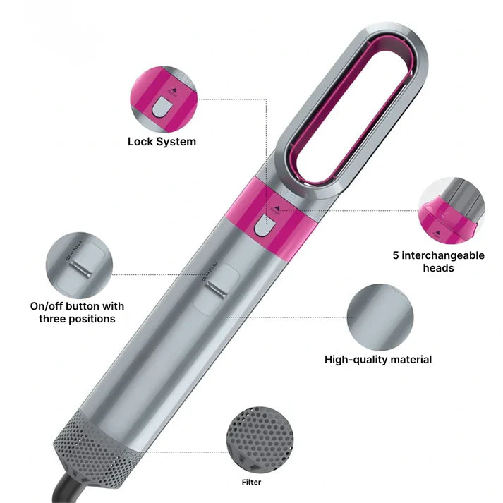 MoxxBeauty™ Styler 5 in 1